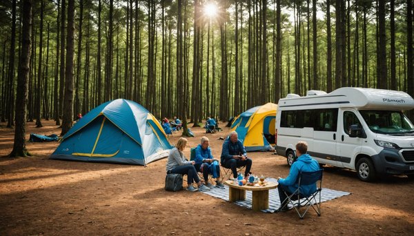 Explorez le camping familial à ploumanach, un coin de paradis
