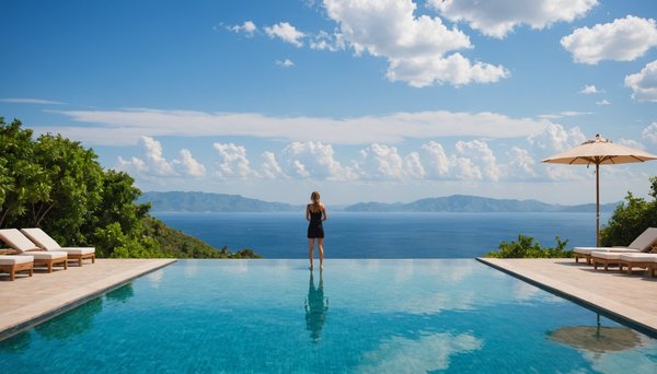 bien choisir un hôtel avec piscine à débordement pour des vacances de rêve