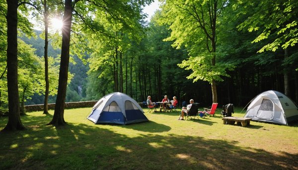 Séjourner dans un camping 4 étoiles en corrèze, les pieds dans l'eau